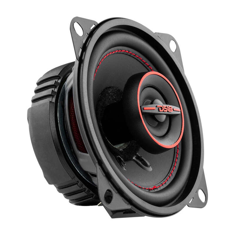 DS18 4in 40 Watts RMS 4 ohm 2-Way Coaxial Speaker System Universal Fit