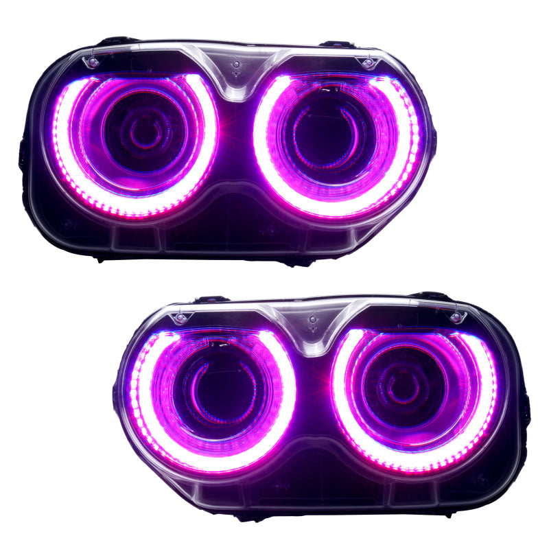 Oracle Dodge Challenger 15-21 Halo Kit - ColorSHIFT w/ Simple Controller