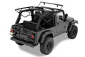 Bestop 04-06 Jeep Wrangler TJ Unlimited Bow & Fdodge Rame Hardware Kit (Factory Style Replacement)