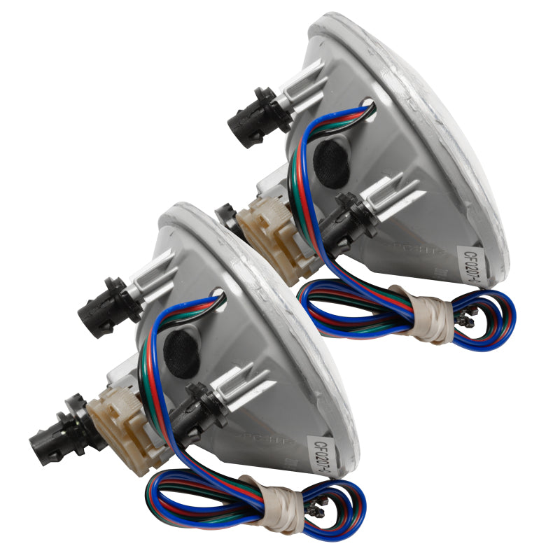Oracle Lighting 07-13 Chevrolet Avalanche Pre-Assembled LED Halo Fog Lights - UV/Purple