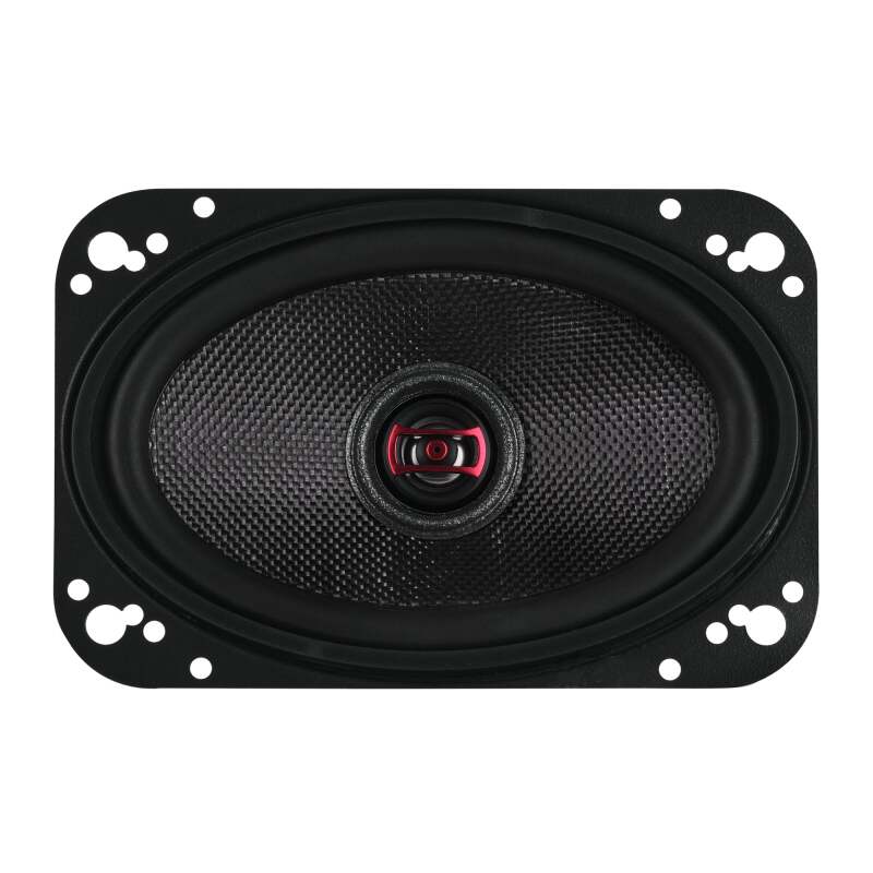 DS18 4x6in 60 Watts RMS 3 ohm 2-Way Coaxial Speakers And Component System w/ Fiberglass Cone