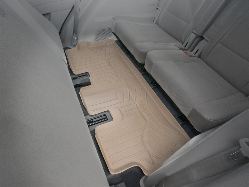 WeatherTech 07+ Hyundai Veracruz Rear FloorLiner - Tan