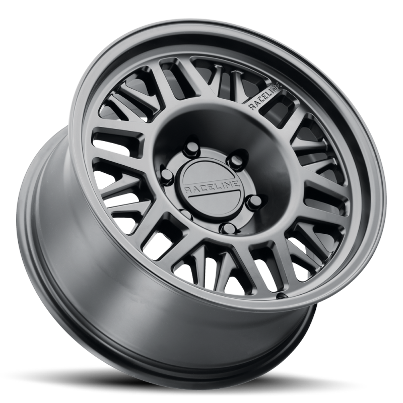 Raceline 451B Ryno 17x8.5in / 6x139.7 BP / 0mm Offset / 106.1mm Bore - Satin Black Wheel