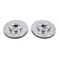 Power Stop 11-18 BMW X5 Front Evolution Drilled & Slotted Rotors - Pair
