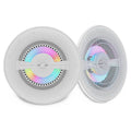 DS18 8in 2-Way 175 Watts RMS 4ohm Digital LED Lights Bullet Tweeter White