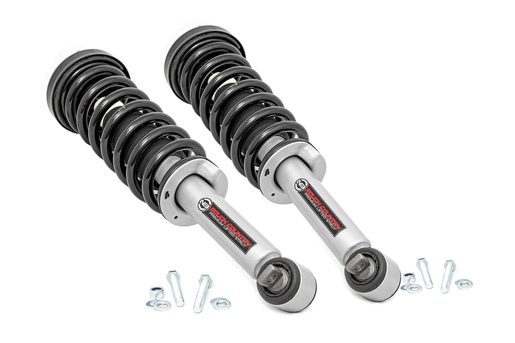 N3 Leveling Struts 2 Inch Loaded Strut Ford F-150 4WD (2014-2026) Rough Country