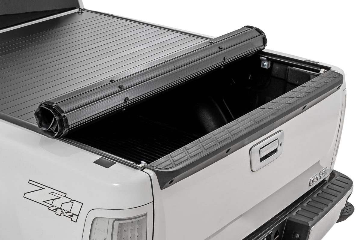 Hard Roll Up Bed Cover 5 Foot 9 Inch Bed Silverado/Sierra 1500 (07-13) Rough Country