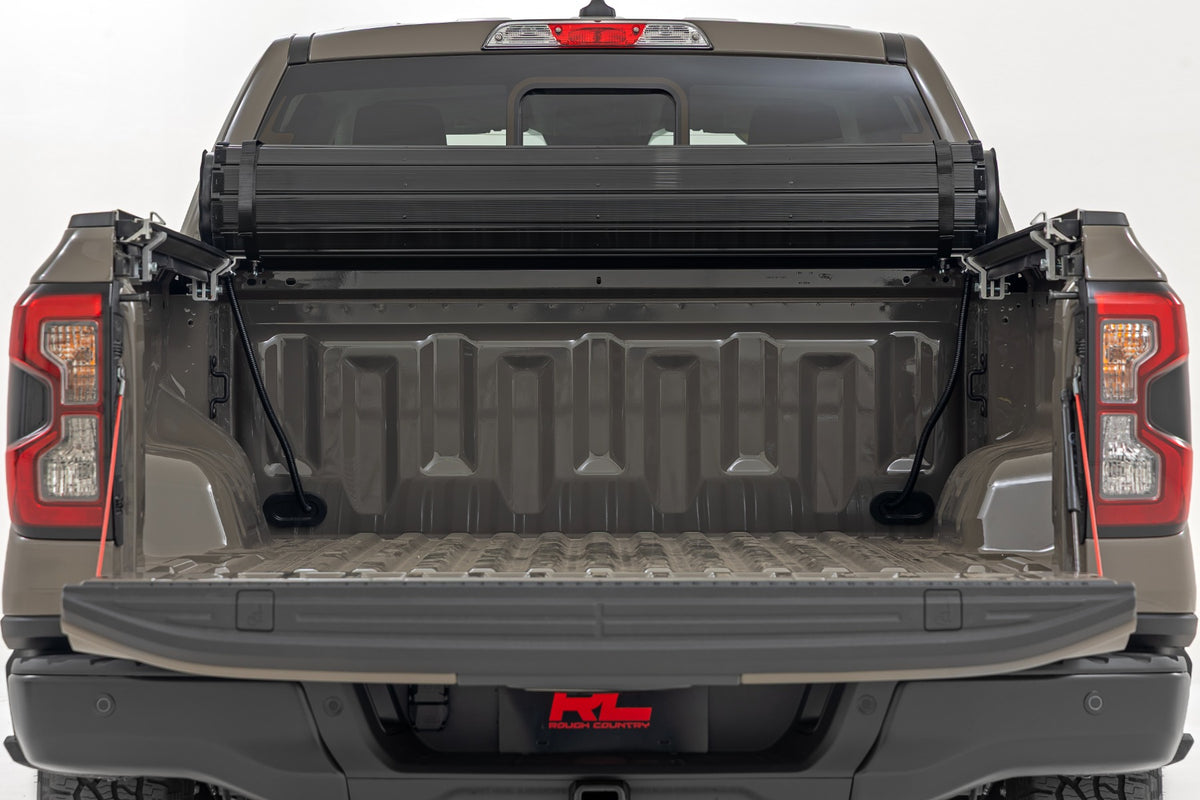 Hard Roll Up Bed Cover 5 Foot Bed Ford Ranger 2WD/4WD (2024-2026) Rough Country