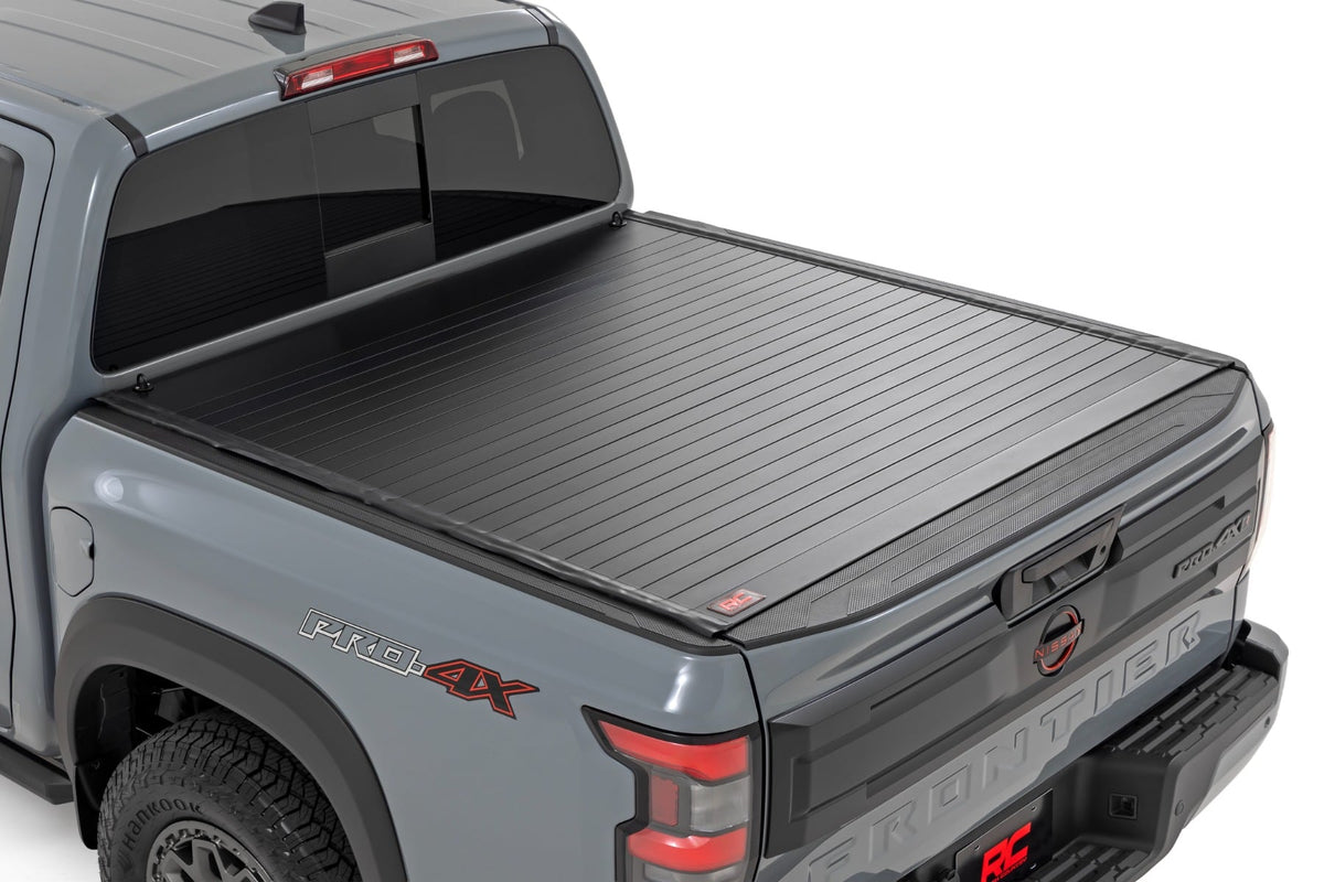Hard Roll Up Bed Cover 5 Foot Bed Nissan Frontier 2WD/4WD (2022-2026) Rough Country