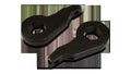 1999-2006 Gmc/Chevrolet K1500/Yukon (00-06 2WD/4WD)/Suv (New Body Style) 2WD/4WD 1-3 Inch Key And Shock Extender Body Armor 4X4