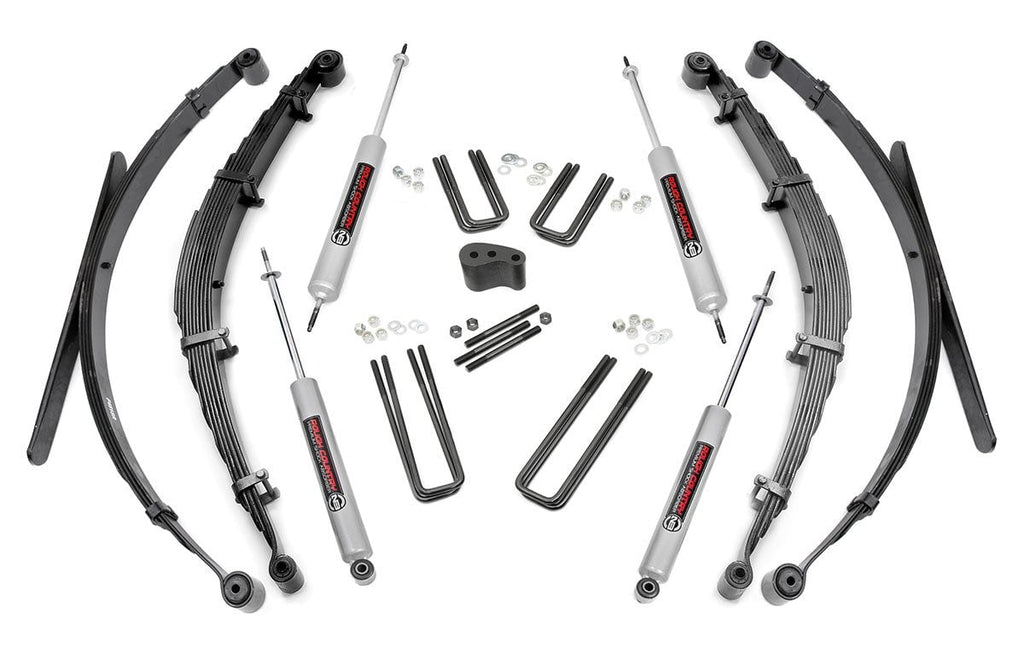 4 Inch Lift Kit Rear Springs Ford F-250 4WD (1977-1979) Rough Country