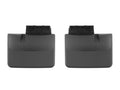 WeatherTech 21-22 Ford F-150 Raptor No Drill MudFlaps (Mid Flap Only) - Black