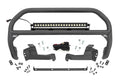 Nudge Bar 20 Inch Black Single Row LED Ford Bronco Sport 4WD (2021-2024) Rough Country