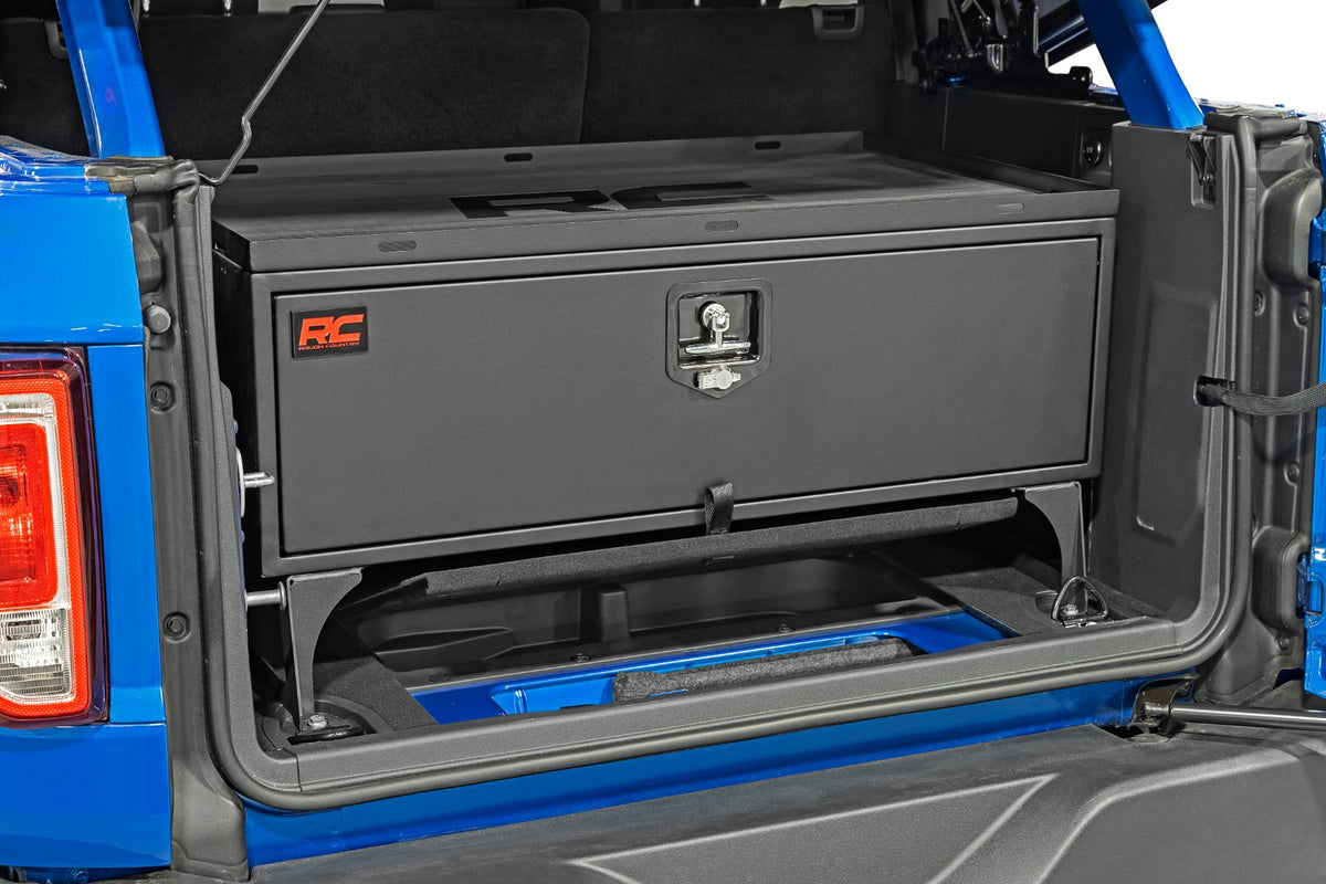 Storage Box 21-Up Ford Bronco 4WD Rough Country