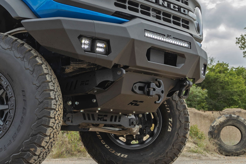 Hidden Winch Mount 12000S Ford Bronco 4WD (2021-2025) Rough Country