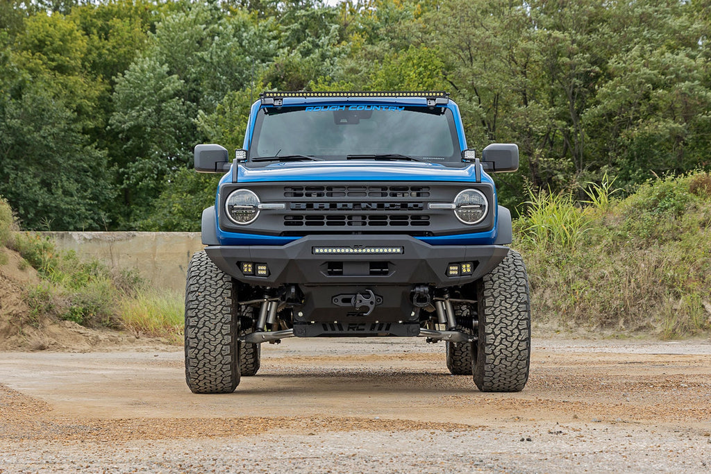 Hidden Winch Mount 12000S Ford Bronco 4WD (2021-2025) Rough Country