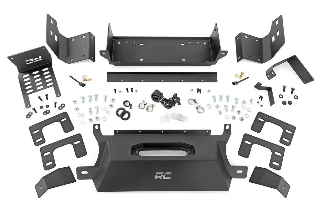 Hidden Winch Mount All Models Ford Bronco 4WD (2021-2025) Rough Country