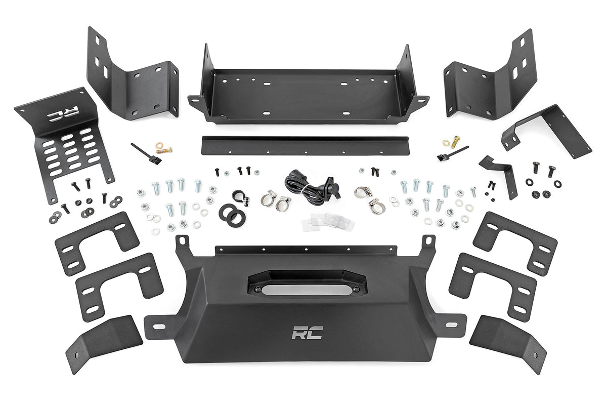 Hidden Winch Mount All Models Ford Bronco 4WD (2021-2025) Rough Country