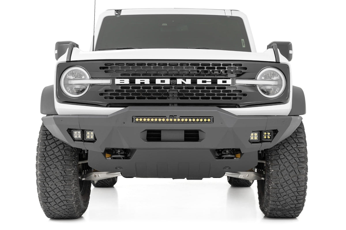 Front Bumper Modular Full Wings Ford Bronco 4WD (2021-2025) Rough Country