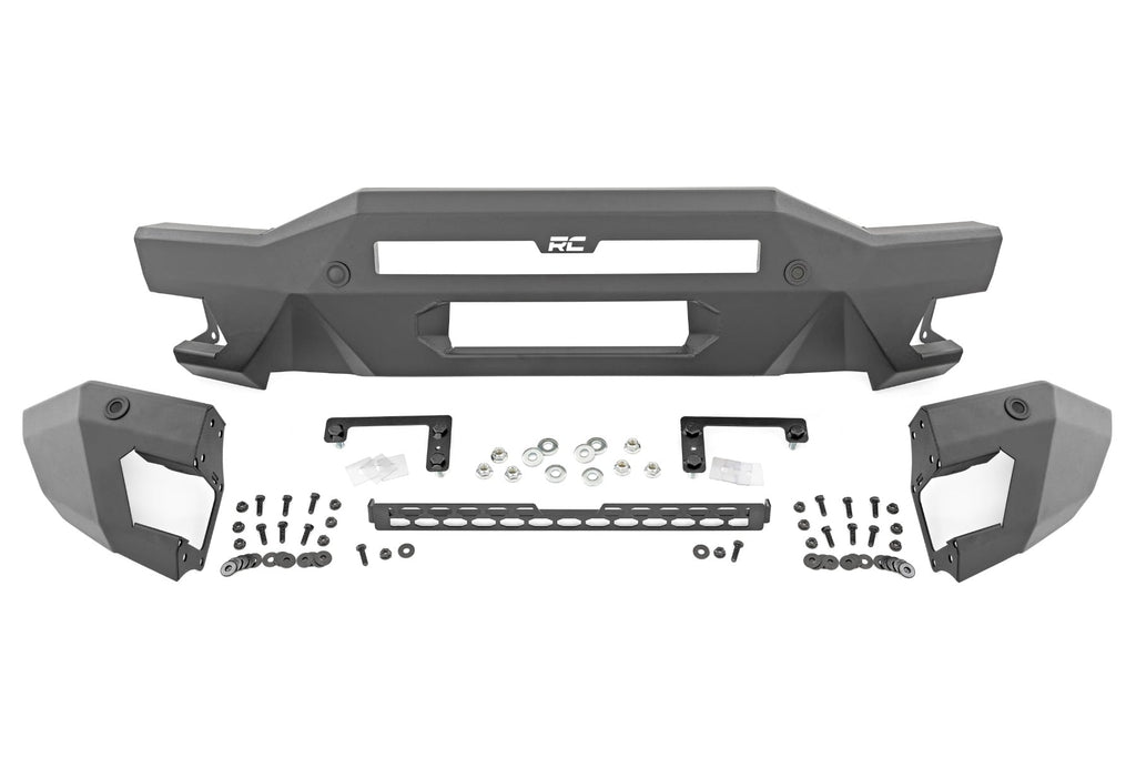Front Bumper Modular Full Wings Ford Bronco 4WD (2021-2025) Rough Country