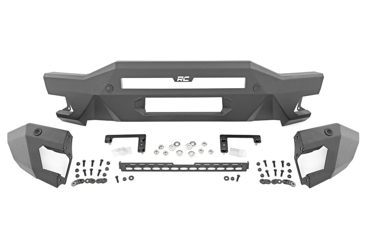 Front Bumper Modular Full Wings Ford Bronco 4WD (2021-2025) Rough Country