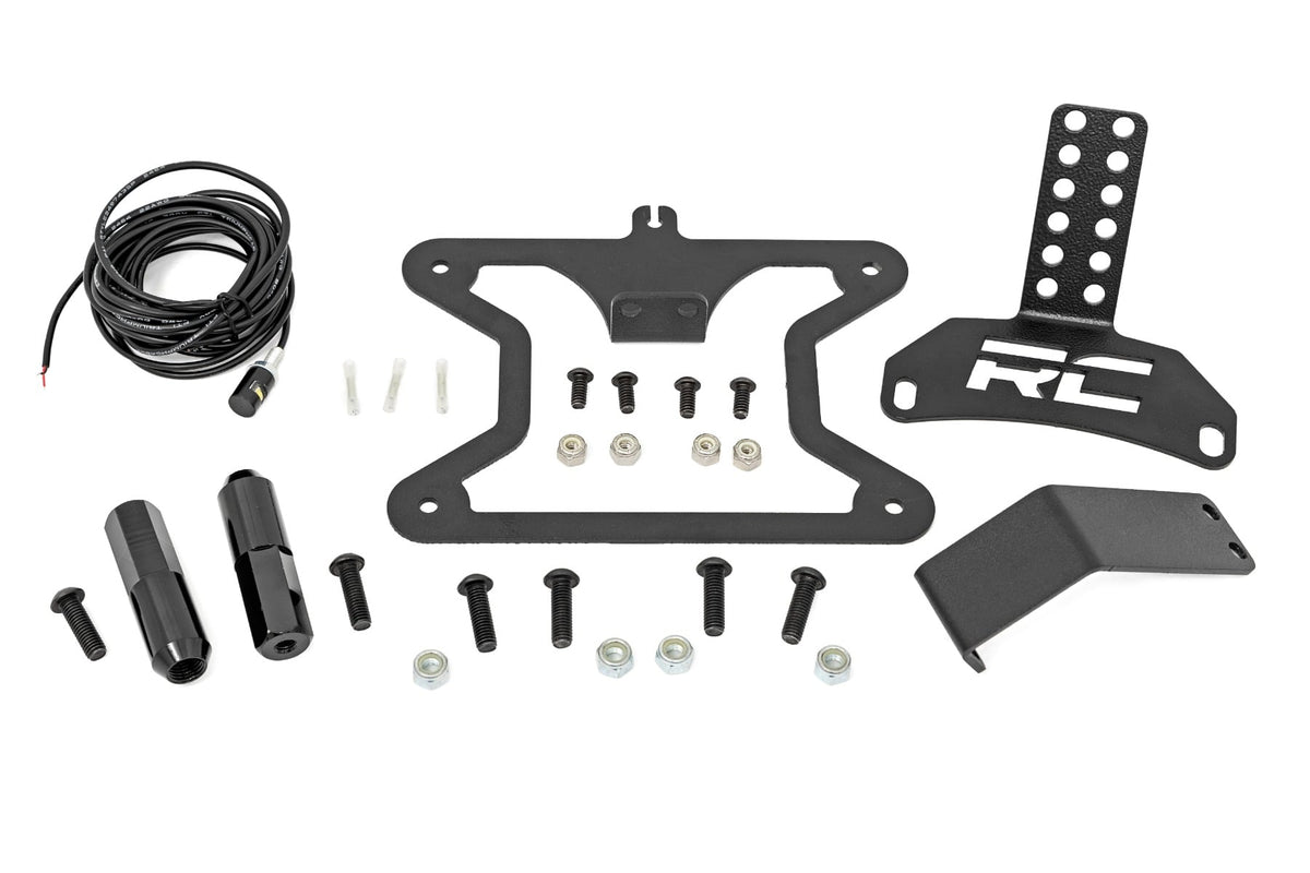 License Plate Relocation Bracket Ford Bronco 4WD (2021-2025) Rough Country