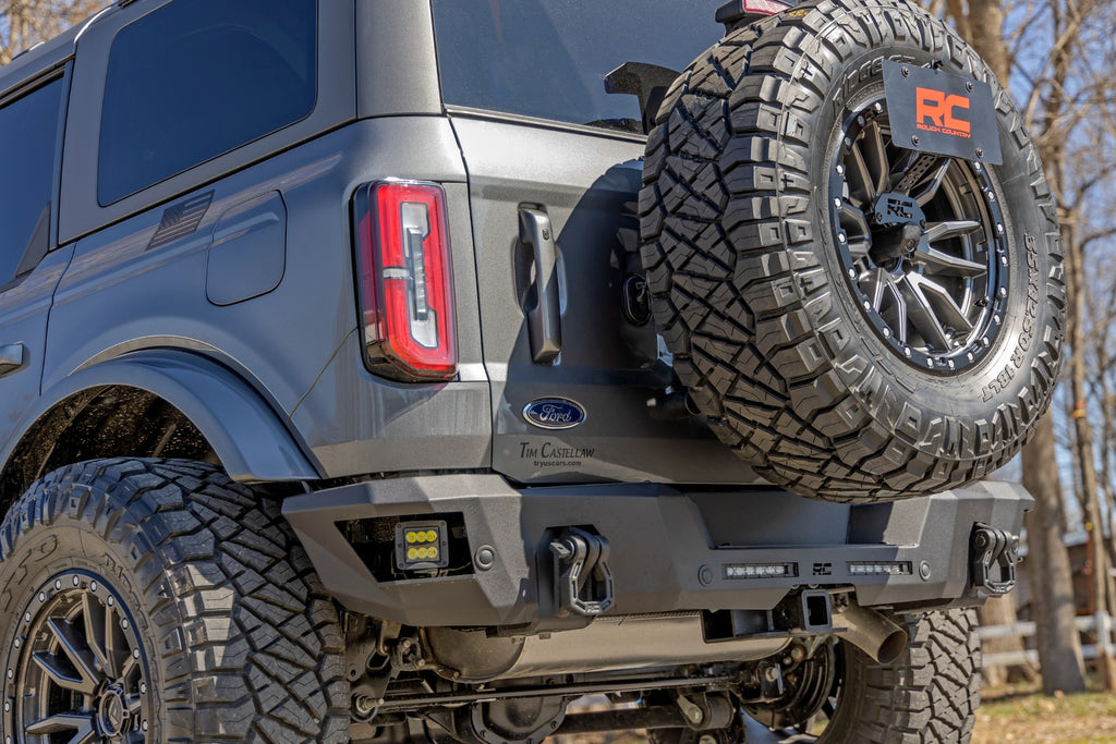 Rear Bumper Black Series LED Spot Ford Bronco 4WD (2021-2025) Rough Country