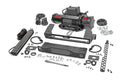 High Winch Mount All Models 9500S 20 Inch Black Single Row LED White DRL Ford Bronco (21-25) Rough Country