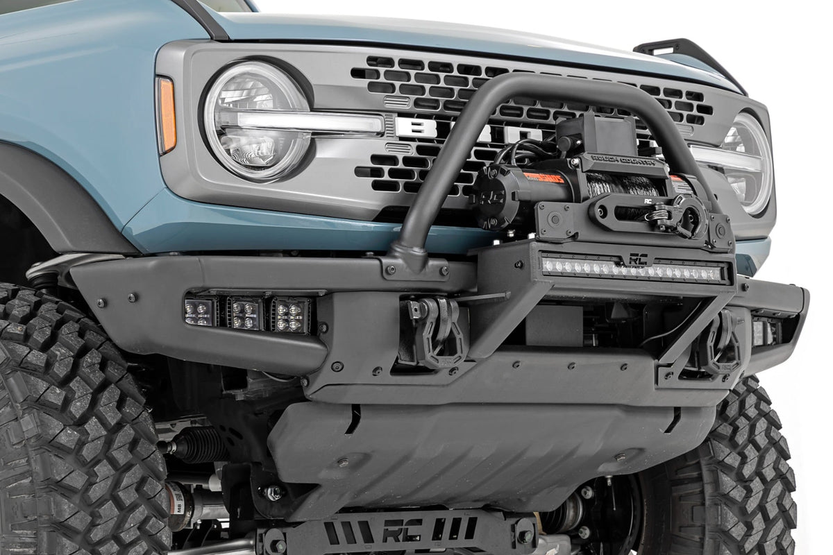 High Winch Mount All Models 12000S Ford Bronco 4WD (2021-2025) Rough Country