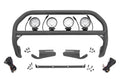 Nudge Bar 4 Inch Round Led (x4) OE Modular Steel Ford Bronco 4WD (21-25) Rough Country