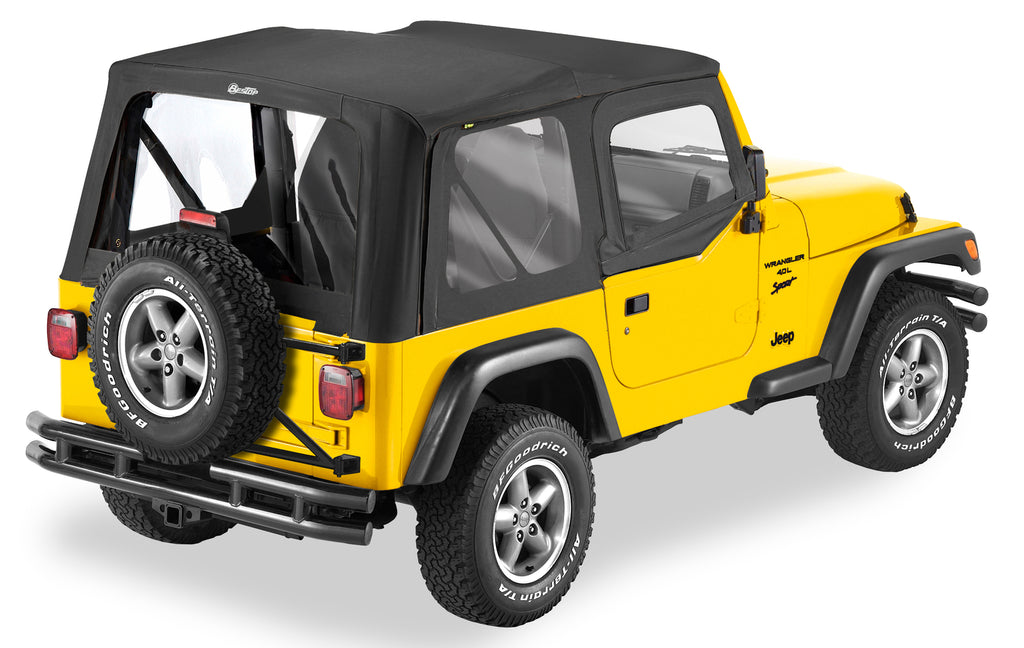 Replace-A-Top for OEM Hardware For Jeep 1997-2002 Wrangler TJ Clear Door Skins Included Bestop