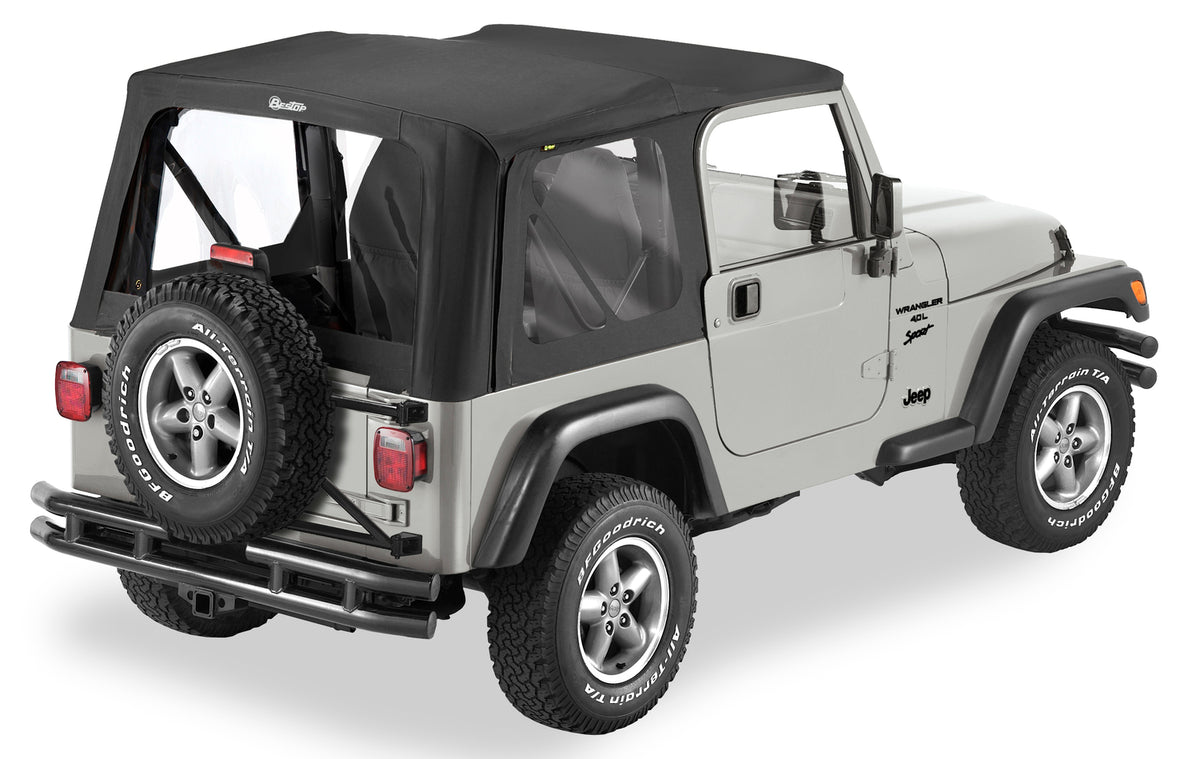 Replace-A-Top for OEM Hardware For Jeep 1997-2002 Wrangler TJ Clear No Door Skins Included Bestop