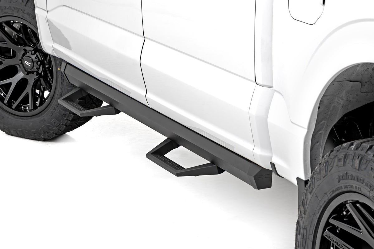 SRL2 Adjustable Aluminum Steps Ford Ranger 2WD/4WD (2019-2026) Rough Country