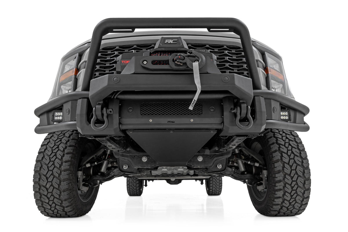Front Bumper Tubular Winch Mount Ford F-150 2WD/4WD (2021-2023) Rough Country