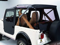 Tigertop Soft Top For Jeep 1976-1986 CJ7 Black Crush Bestop