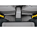 Jeep Rear Floor Mats For Jeep 1997-2006 Wrangler TJ Black Pair Bestop