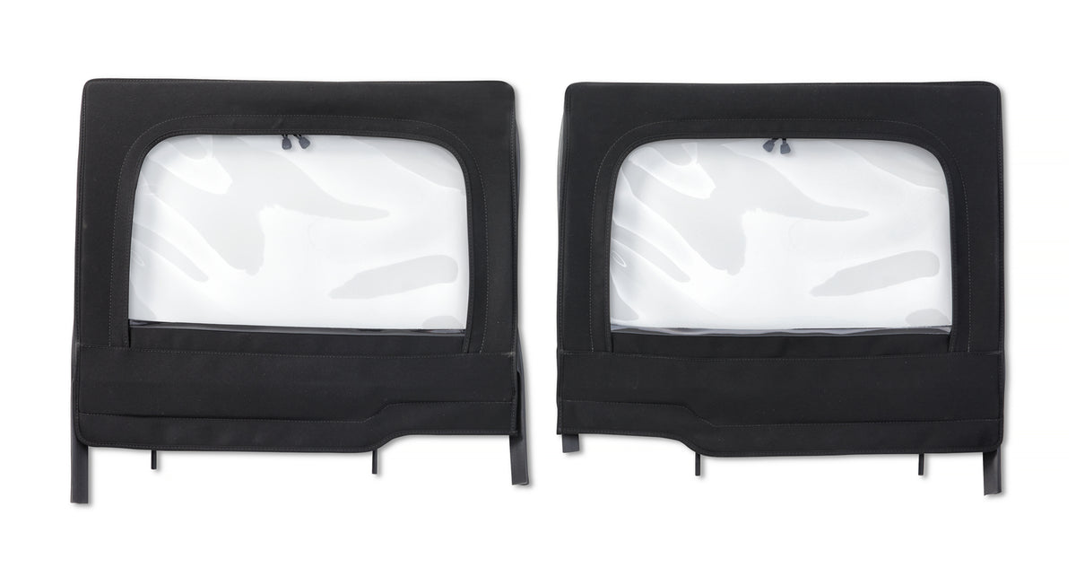 Jeep Half Doors HighRock 4x4 Element Upper Fabric Half Doors For Jeep 2020-2024 Gladiator Rear Pair Bestop