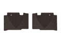 WeatherTech 2018+ Honda Odyssey Rear Rubber Mats - Cocoa
