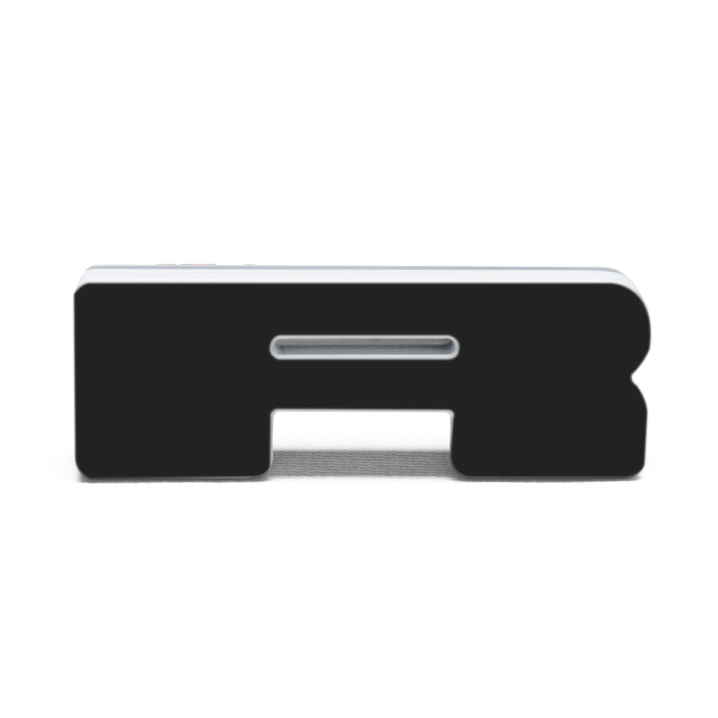 ORACLE Lighting Universal Illuminated LED Letter Badges - Matte Blk Surface Finish - R