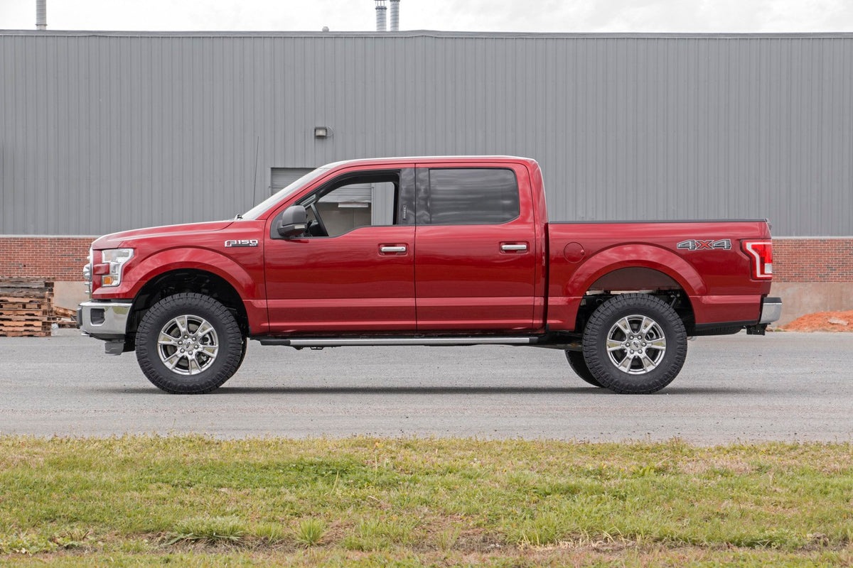 2 Inch Leveling Kit w/V2 Shocks 09-20 F-150 Rough Country