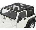 Sun Extended Safari Style Bikini Top For Jeep 1997-2006 Wrangler TJ Bestop