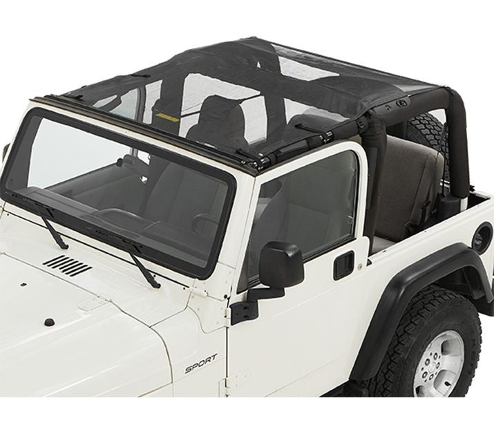Sun Extended Safari Style Bikini Top For Jeep 1997-2006 Wrangler TJ Bestop