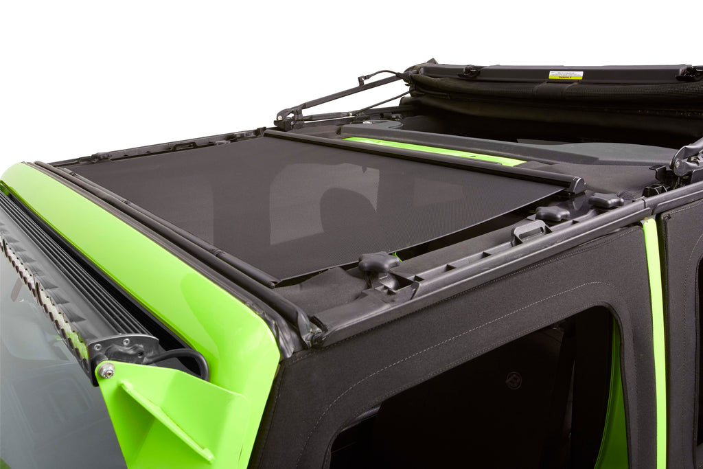 The SunScreen For Jeep '07-18 Wrangler JK (For Soft Top) Mesh Bestop