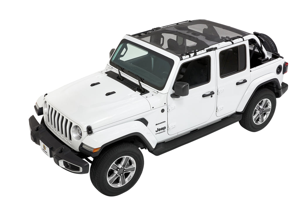 Sun Extended Safari Style Bikini Top For Jeep 2018-Current Wrangler JL 2 Door Bestop