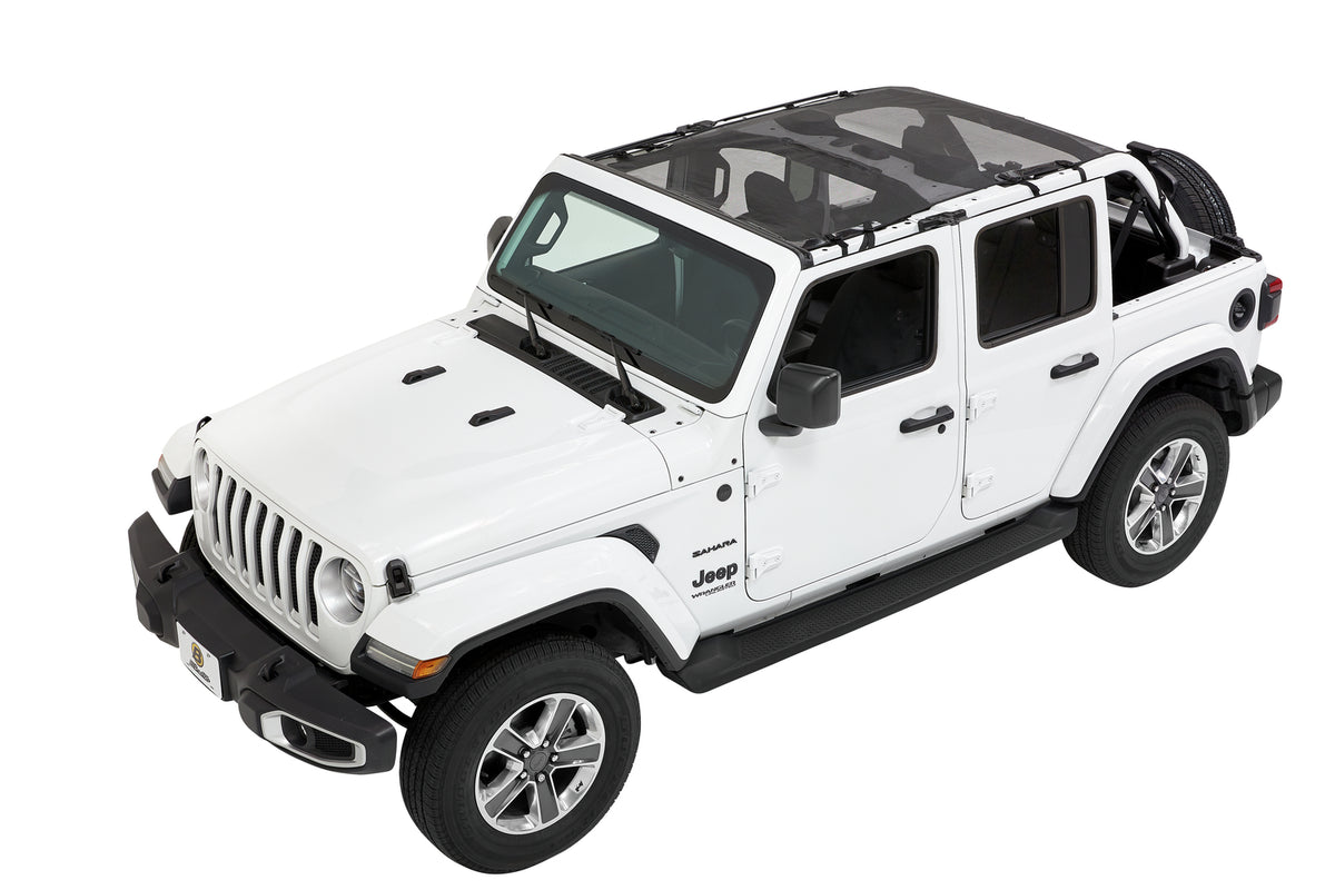 Sun Extended Safari Style Bikini Top For Jeep 2018-Current Wrangler JL 2 Door Bestop