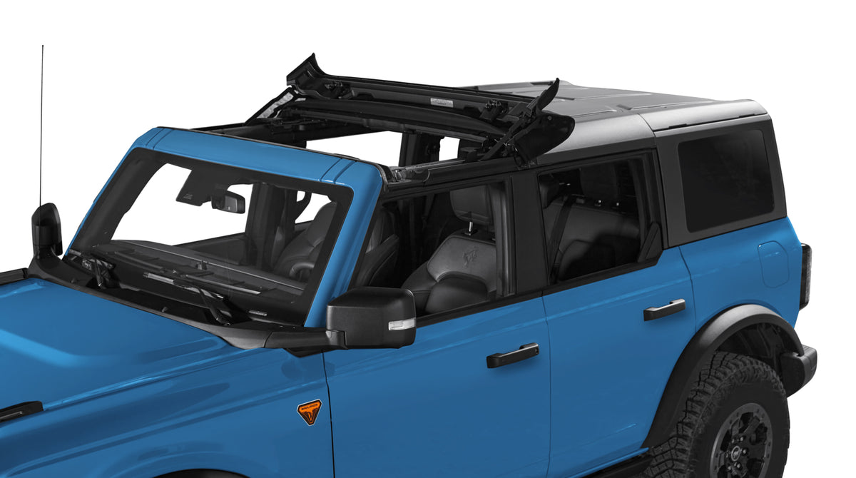 Sunrider for Hardtop for Bronco Ford 2021-2024 Bronco 4 Door Black Diamond Bestop