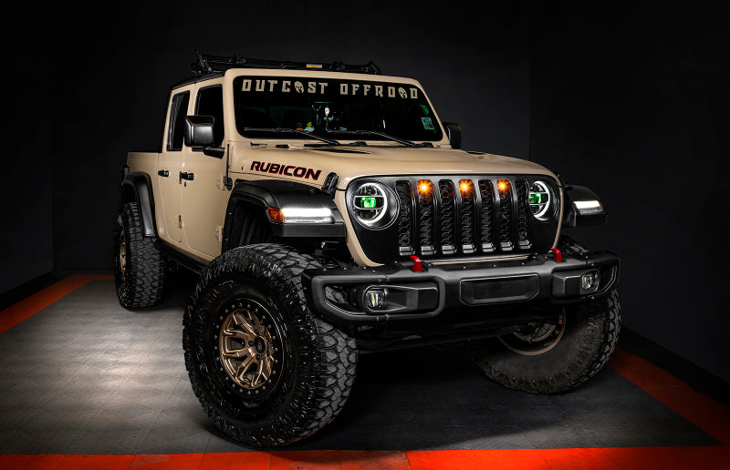 Oracle Jeep Wrangler JL/Gladiator JT Projector Illumination Kit - w/o Controller