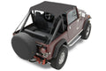 Jeep CJ5 Bikini Top Traditional Bikini Top For Jeep 1976-1983 CJ5 Black Crush Bestop