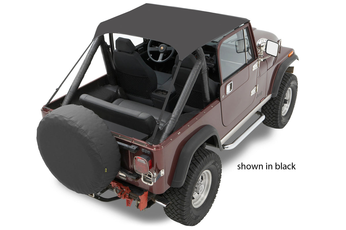 Jeep CJ5 Bikini Top Traditional Bikini Top For Jeep 1976-1983 CJ5 Tan Bestop