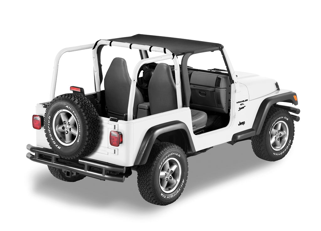 Jeep Bikini Top Header Targa Bikini Tops For Jeep 1997-2002 Wrangler TJ Bestop